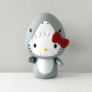 Sanrio Hello Kitty x JAWS Universal Studios Vinyl Figurine Toy Shark Loose Fig